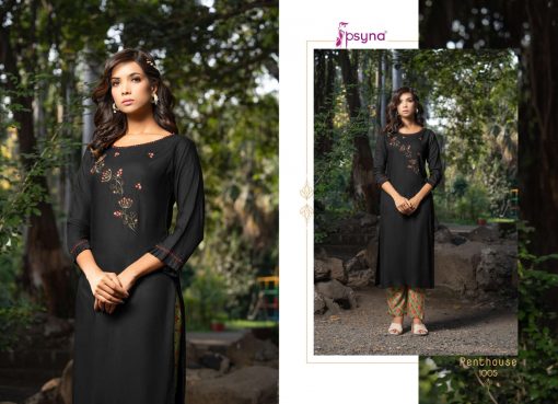 Psyna Pent House Kurti with Pant Wholesale Catalog 10 Pcs 6 510x369 - Psyna Pent House Kurti with Pant Wholesale Catalog 10 Pcs