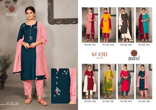 R Studio Suchi vol 1 by Baanvi Kurti with Dupatta Bottom Wholesale Catalog 8 Pcs 6 510x360 - R Studio Suchi vol 1 by Baanvi Kurti with Dupatta Bottom Wholesale Catalog 8 Pcs