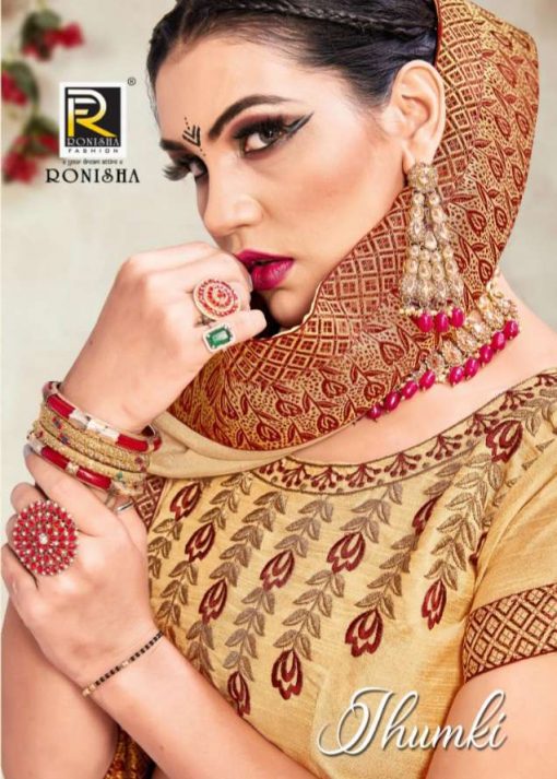 Ranjna Jhumki Saree Sari Wholesale Catalog 8 Pcs 1 510x713 - Ranjna Jhumki Saree Sari Wholesale Catalog 8 Pcs