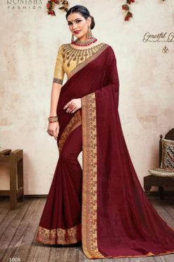 Ranjna Jhumki Saree Sari Wholesale Catalog 8 Pcs