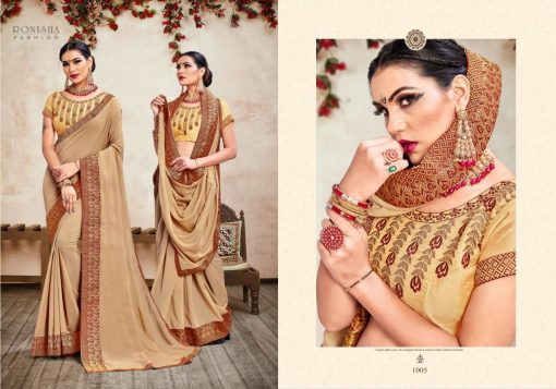 Ranjna Jhumki Saree Sari Wholesale Catalog 8 Pcs 4 510x357 - Ranjna Jhumki Saree Sari Wholesale Catalog 8 Pcs