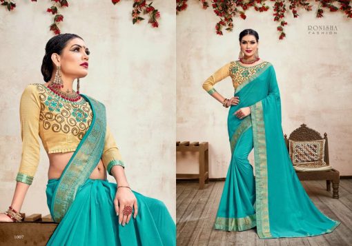 Ranjna Jhumki Saree Sari Wholesale Catalog 8 Pcs 5 510x357 - Ranjna Jhumki Saree Sari Wholesale Catalog 8 Pcs