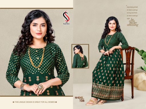 Shine Kurti Wholesale Catalog 8 Pcs 6 510x383 - Shine Kurti Wholesale Catalog 8 Pcs