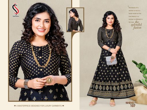 Shine Kurti Wholesale Catalog 8 Pcs 7 510x383 - Shine Kurti Wholesale Catalog 8 Pcs