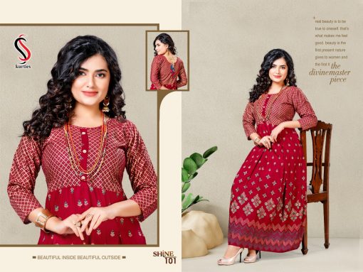 Shine Kurti Wholesale Catalog 8 Pcs 9 510x383 - Shine Kurti Wholesale Catalog 8 Pcs