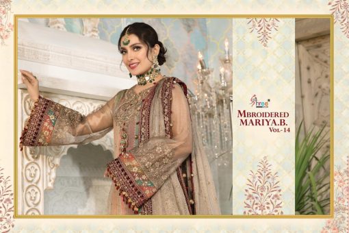 Shree Fabs Mbroidered Mariya B Vol 14 Salwar Suit Wholesale Catalog 5 Pcs 1 510x340 - Shree Fabs Mbroidered Mariya B Vol 14 Salwar Suit Wholesale Catalog 5 Pcs