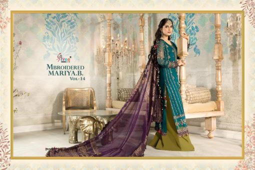 Shree Fabs Mbroidered Mariya B Vol 14 Salwar Suit Wholesale Catalog 5 Pcs 4 510x340 - Shree Fabs Mbroidered Mariya B Vol 14 Salwar Suit Wholesale Catalog 5 Pcs