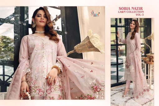 Shree Fabs Sobia Nazir Lawn Collection Vol 3 Salwar Suit Wholesale Catalog 7 Pcs 2 510x340 - Shree Fabs Sobia Nazir Lawn Collection Vol 3 Salwar Suit Wholesale Catalog 7 Pcs