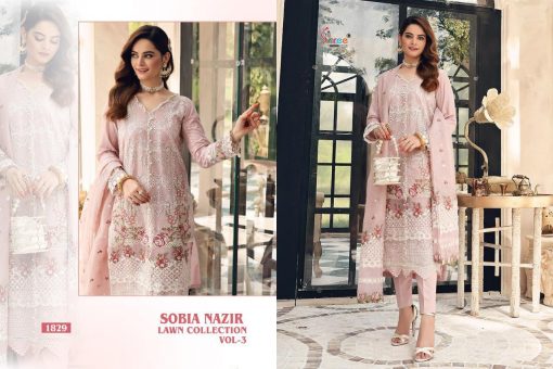 Shree Fabs Sobia Nazir Lawn Collection Vol 3 Salwar Suit Wholesale Catalog 7 Pcs 7 510x340 - Shree Fabs Sobia Nazir Lawn Collection Vol 3 Salwar Suit Wholesale Catalog 7 Pcs