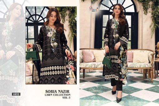 Shree Fabs Sobia Nazir Lawn Collection Vol 3 Salwar Suit Wholesale Catalog 7 Pcs 8 510x340 - Shree Fabs Sobia Nazir Lawn Collection Vol 3 Salwar Suit Wholesale Catalog 7 Pcs