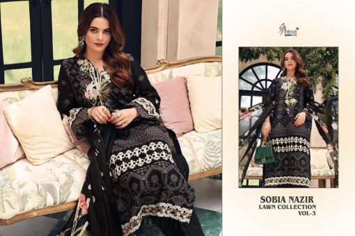 Shree Fabs Sobia Nazir Lawn Collection Vol 3 Salwar Suit Wholesale Catalog 7 Pcs 9 510x340 - Shree Fabs Sobia Nazir Lawn Collection Vol 3 Salwar Suit Wholesale Catalog 7 Pcs