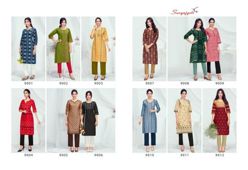 Suryajyoti Pehel Vol 9 Kurti Wholesale Catalog 12 Pcs 10 510x351 - Suryajyoti Pehel Vol 9 Kurti Wholesale Catalog 12 Pcs