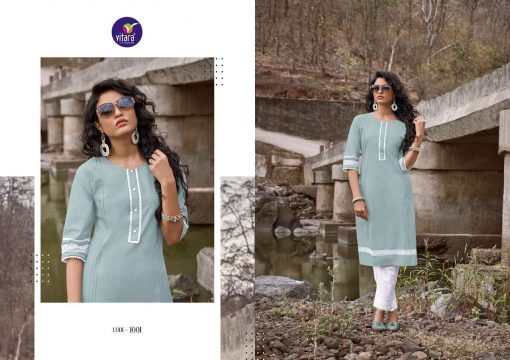 Vitara Hallmark Kurti with Pant Wholesale Catalog 4 Pcs 3 510x360 - Vitara Hallmark Kurti with Pant Wholesale Catalog 4 Pcs