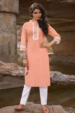 Vitara Hallmark Kurti with Pant Wholesale Catalog 4 Pcs