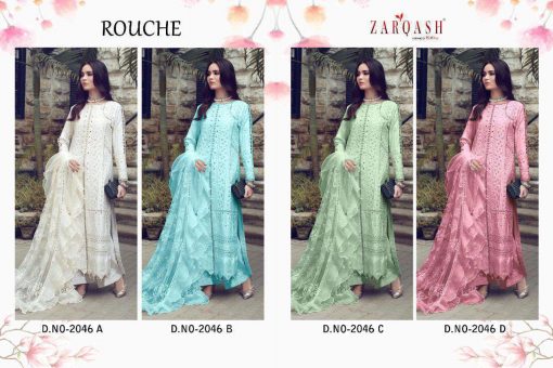 Zarqash Rouche by Khayyira Salwar Suit Wholesale Catalog 4 Pcs 10 510x340 - Zarqash Rouche by Khayyira Salwar Suit Wholesale Catalog 4 Pcs