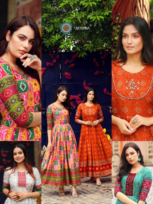 Aradhna Bandhani Vol 2 Kurti Wholesale Catalog 13 Pcs 15 510x680 - Aradhna Bandhani Vol 2 Kurti Wholesale Catalog 13 Pcs