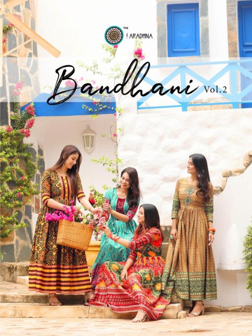 Aradhna Bandhani Vol 2 Kurti Wholesale Catalog 13 Pcs 4 510x680 - Aradhna Bandhani Vol 2 Kurti Wholesale Catalog 13 Pcs