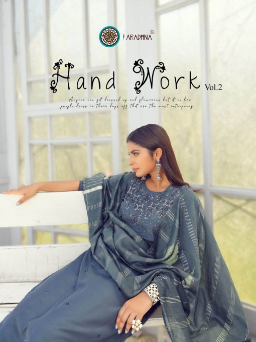 Aradhna Hand Work Vol 2 Kurti with Dupatta Bottom Wholesale Catalog 6 Pcs 2 510x680 - Aradhna Hand Work Vol 2 Kurti with Dupatta Bottom Wholesale Catalog 6 Pcs