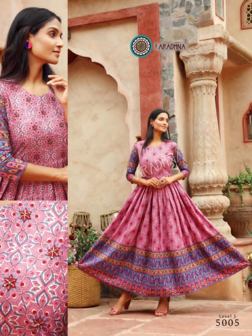 Aradhna Level Vol 5 Kurti Wholesale Catalog 12 Pcs 9 510x680 - Aradhna Level Vol 5 Kurti Wholesale Catalog 12 Pcs