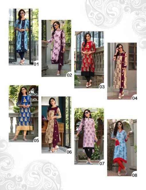 Baanvi Aarushi by Rani Kurti Wholesale Catalog 8 Pcs 9 510x660 - Baanvi Aarushi by Rani Kurti Wholesale Catalog 8 Pcs