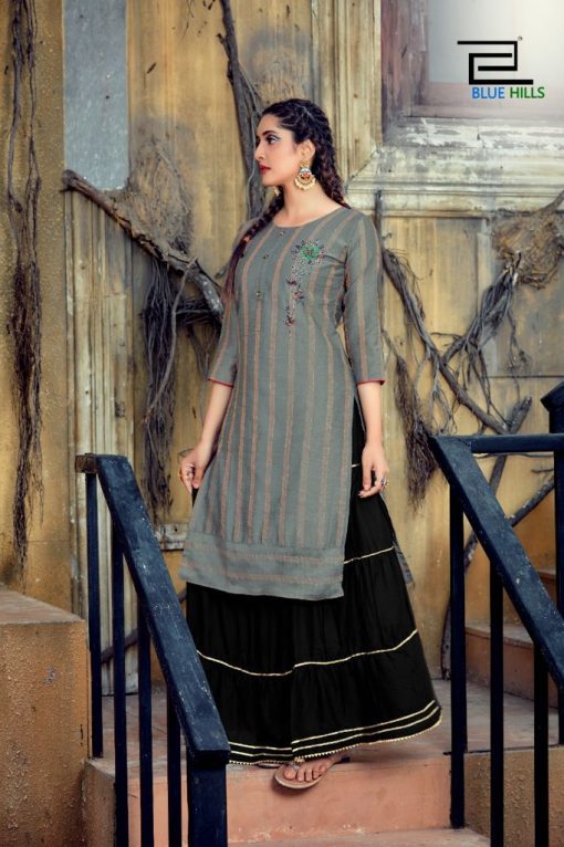 Blue Hills Kudi Vol 1 Kurti with Skirt Wholesale Catalog 6 Pcs 6 510x766 - Blue Hills Kudi Vol 1 Kurti with Skirt Wholesale Catalog 6 Pcs