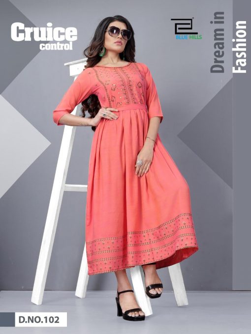 Blue Hills Shivi Kurti Wholesale Catalog 10 Pcs 8 510x680 - Blue Hills Shivi Kurti Wholesale Catalog 10 Pcs