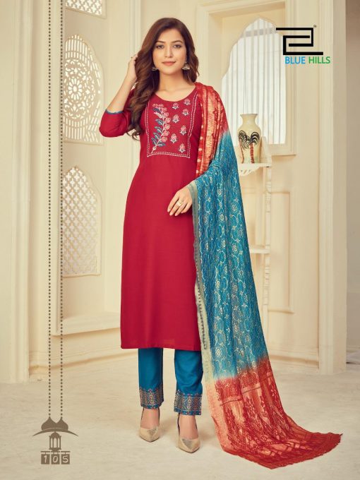 Blue Hills Skyline Vol 3 Kurti with Dupatta Bottom Wholesale Catalog 8 Pcs 8 510x680 - Blue Hills Skyline Vol 3 Kurti with Dupatta Bottom Wholesale Catalog 8 Pcs