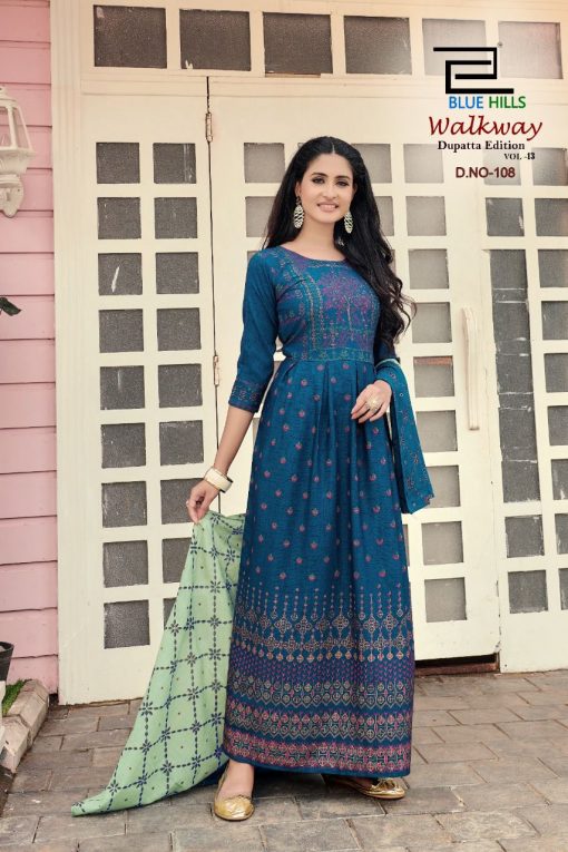 Blue Hills Walkway Vol 13 Kurti with Dupatta Wholesale Catalog 10 Pcs 2 510x765 - Blue Hills Walkway Vol 13 Kurti with Dupatta Wholesale Catalog 10 Pcs