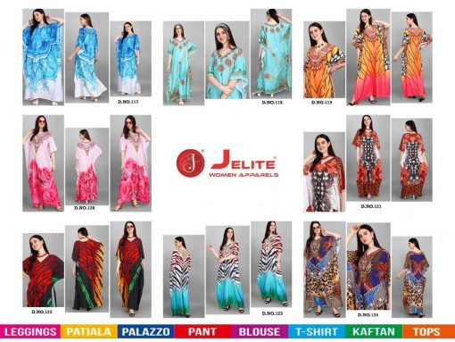 Jelite Afreen Kaftans Vol 3 Kurti Wholesale Catalog 8 Pcs 10 510x383 - Jelite Afreen Kaftans Vol 3 Kurti Wholesale Catalog 8 Pcs