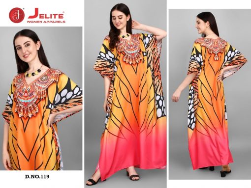 Jelite Afreen Kaftans Vol 3 Kurti Wholesale Catalog 8 Pcs 5 510x383 - Jelite Afreen Kaftans Vol 3 Kurti Wholesale Catalog 8 Pcs