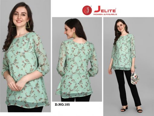 Jelite Georgette Tunics Vol 1 Tops Wholesale Catalog 6 Pcs 2 510x383 - Jelite Georgette Tunics Vol 1 Tops Wholesale Catalog 6 Pcs