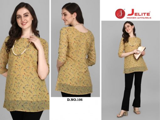 Jelite Georgette Tunics Vol 1 Tops Wholesale Catalog 6 Pcs 3 510x383 - Jelite Georgette Tunics Vol 1 Tops Wholesale Catalog 6 Pcs