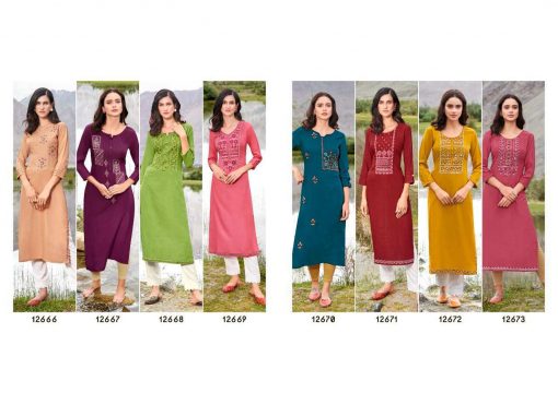Kalaroop Beat by Kajree Kurti Wholesale Catalog 8 Pcs 11 510x360 - Kalaroop Beat by Kajree Kurti Wholesale Catalog 8 Pcs