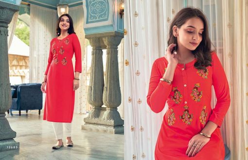 Kalaroop Lily Vol 20 by Kajree Kurti Wholesale Catalog 10 Pcs 8 510x330 - Kalaroop Lily Vol 20 by Kajree Kurti Wholesale Catalog 10 Pcs