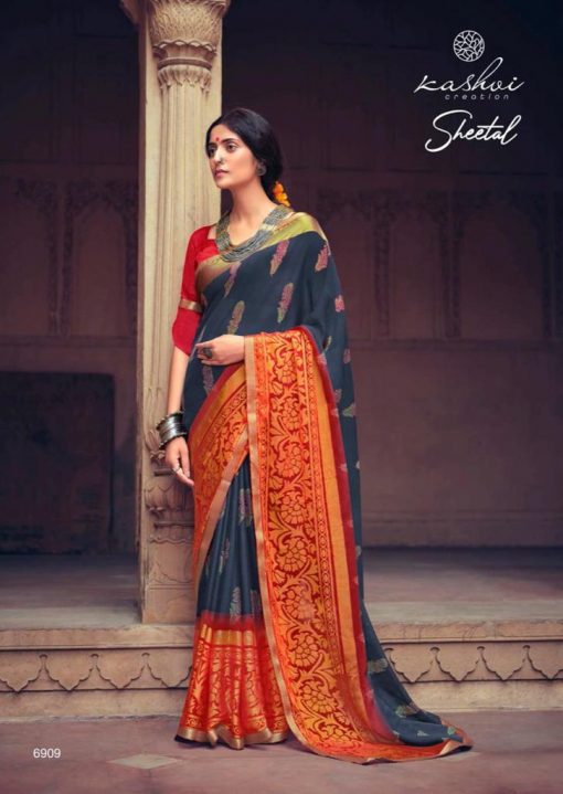 Kashvi Sheetal by Lt Fabrics Saree Sari Wholesale Catalog 10 Pcs 14 510x719 - Kashvi Sheetal by Lt Fabrics Saree Sari Wholesale Catalog 10 Pcs