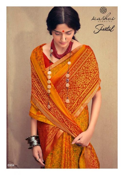 Kashvi Sheetal by Lt Fabrics Saree Sari Wholesale Catalog 10 Pcs 4 510x719 - Kashvi Sheetal by Lt Fabrics Saree Sari Wholesale Catalog 10 Pcs