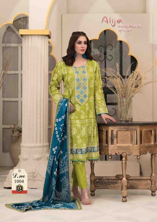 Keval Fab Alija Bandhani Special Salwar Suit Wholesale Catalog 6 Pcs 1 510x721 - Keval Fab Alija Bandhani Special Salwar Suit Wholesale Catalog 6 Pcs