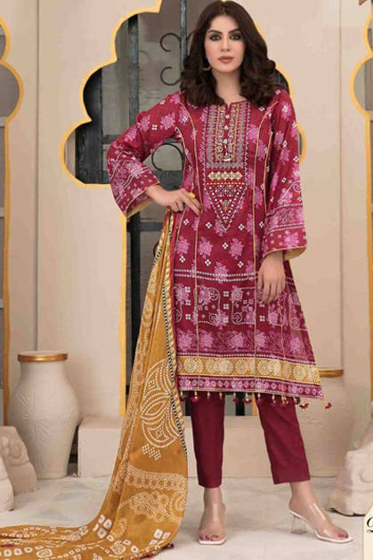 Keval Fab Alija Bandhani Special Salwar Suit Wholesale Catalog 6 Pcs
