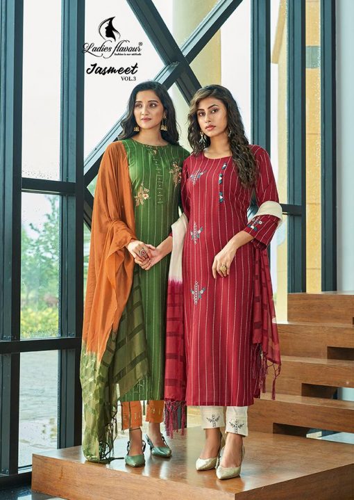 Ladies Flavour Jasmeet Vol 3 Kurti with Bottom Dupatta Wholesale Catalog 6 Pcs 1 510x719 - Ladies Flavour Jasmeet Vol 3 Kurti with Bottom Dupatta Wholesale Catalog 6 Pcs