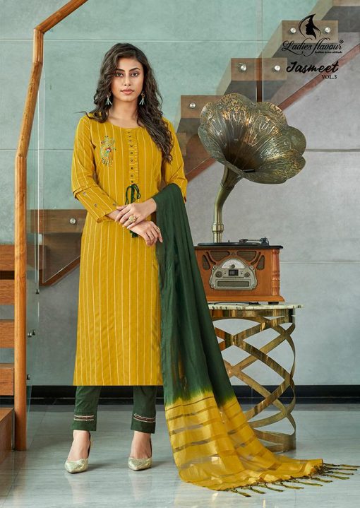 Ladies Flavour Jasmeet Vol 3 Kurti with Bottom Dupatta Wholesale Catalog 6 Pcs 12 510x719 - Ladies Flavour Jasmeet Vol 3 Kurti with Bottom Dupatta Wholesale Catalog 6 Pcs