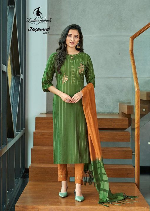 Ladies Flavour Jasmeet Vol 3 Kurti with Bottom Dupatta Wholesale Catalog 6 Pcs 2 510x719 - Ladies Flavour Jasmeet Vol 3 Kurti with Bottom Dupatta Wholesale Catalog 6 Pcs