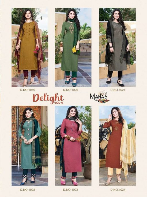 Manas Delight Vol 4 Kurti with Dupatta Bottom Wholesale Catalog 6 Pcs 11 510x680 - Manas Delight Vol 4 Kurti with Dupatta Bottom Wholesale Catalog 6 Pcs