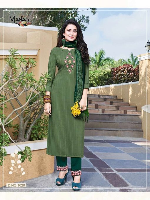 Manas Delight Vol 4 Kurti with Dupatta Bottom Wholesale Catalog 6 Pcs 6 510x680 - Manas Delight Vol 4 Kurti with Dupatta Bottom Wholesale Catalog 6 Pcs