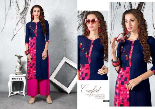 Manya Tajima Vol 2 Kurti with Palazzo Wholesale Catalog 8 Pcs 7 510x357 - Manya Tajima Vol 2 Kurti with Palazzo Wholesale Catalog 8 Pcs