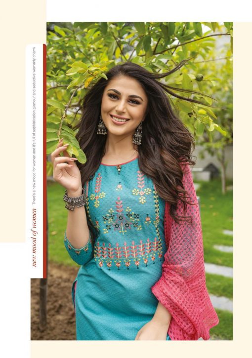 ZEEVA ETHNIC RAYON ASTONISHING KURTI CATALOG - textiledeal.in