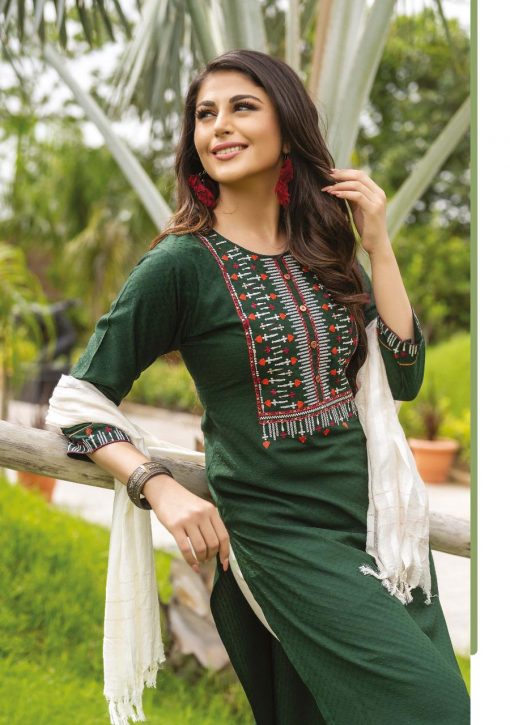 Mayree India Sharmilee Kurti with Dupatta Bottom Wholesale Catalog 8 Pcs 7 510x725 - Mayree India Sharmilee Kurti with Dupatta Bottom Wholesale Catalog 8 Pcs