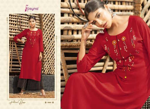 Psyna Palazzo House Vol 12 Kurti with Palazzo Wholesale Catalog 10 Pcs 6 510x369 - Psyna Palazzo House Vol 12 Kurti with Palazzo Wholesale Catalog 10 Pcs