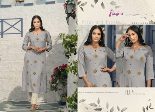 Psyna Plum Kurti Wholesale Catalog 6 Pcs 4 510x369 - Psyna Plum Kurti Wholesale Catalog 6 Pcs