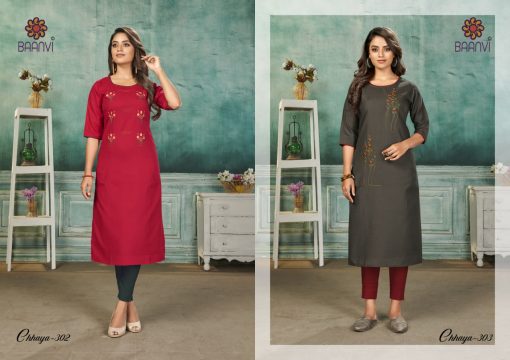 R Studio Chhaya Vol 3 by Baanvi Kurti Wholesale Catalog 8 Pcs 4 510x360 - R Studio Chhaya Vol 3 by Baanvi Kurti Wholesale Catalog 8 Pcs