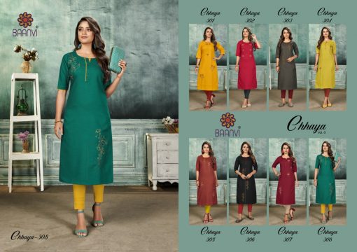 R Studio Chhaya Vol 3 by Baanvi Kurti Wholesale Catalog 8 Pcs 5 510x360 - R Studio Chhaya Vol 3 by Baanvi Kurti Wholesale Catalog 8 Pcs